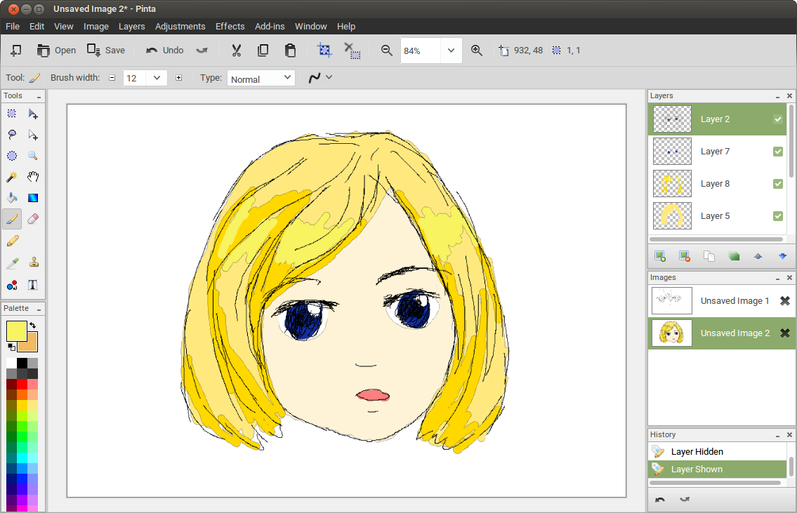 Menggambar dengan Pinta Menggambar dengan Pinta