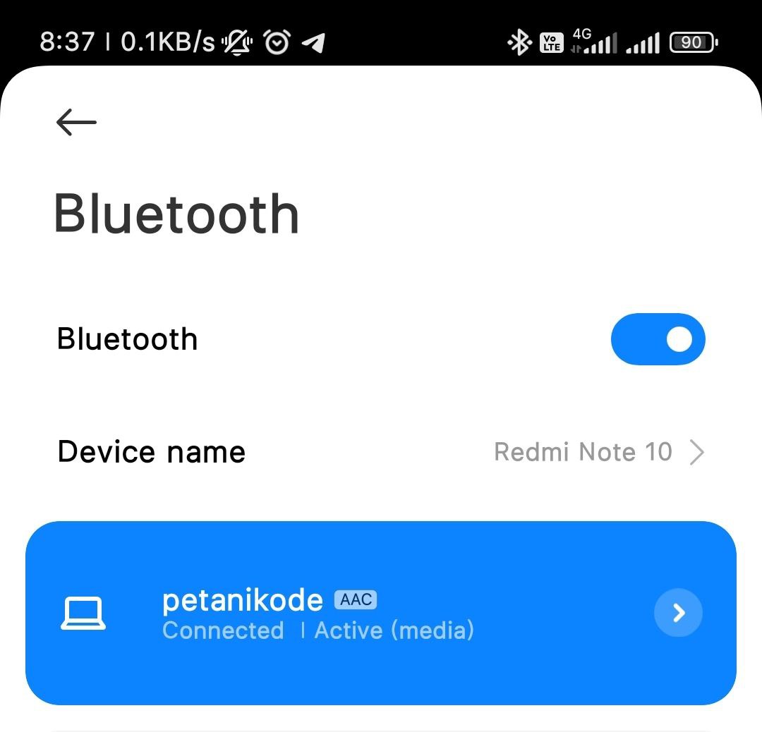 Bluetooth Linux di HP