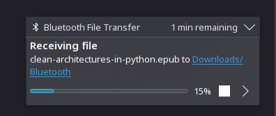 Kirim File via bluetooth