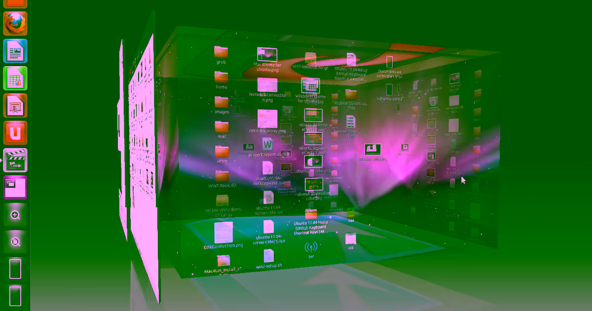 Efek compiz di Ubuntu