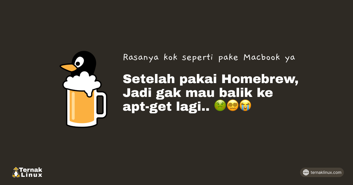 Menggunakan Package Manager Homebrew di Linux