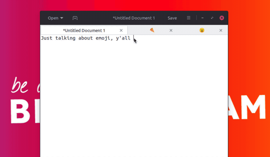 Cara pakai emoji di Ubuntu