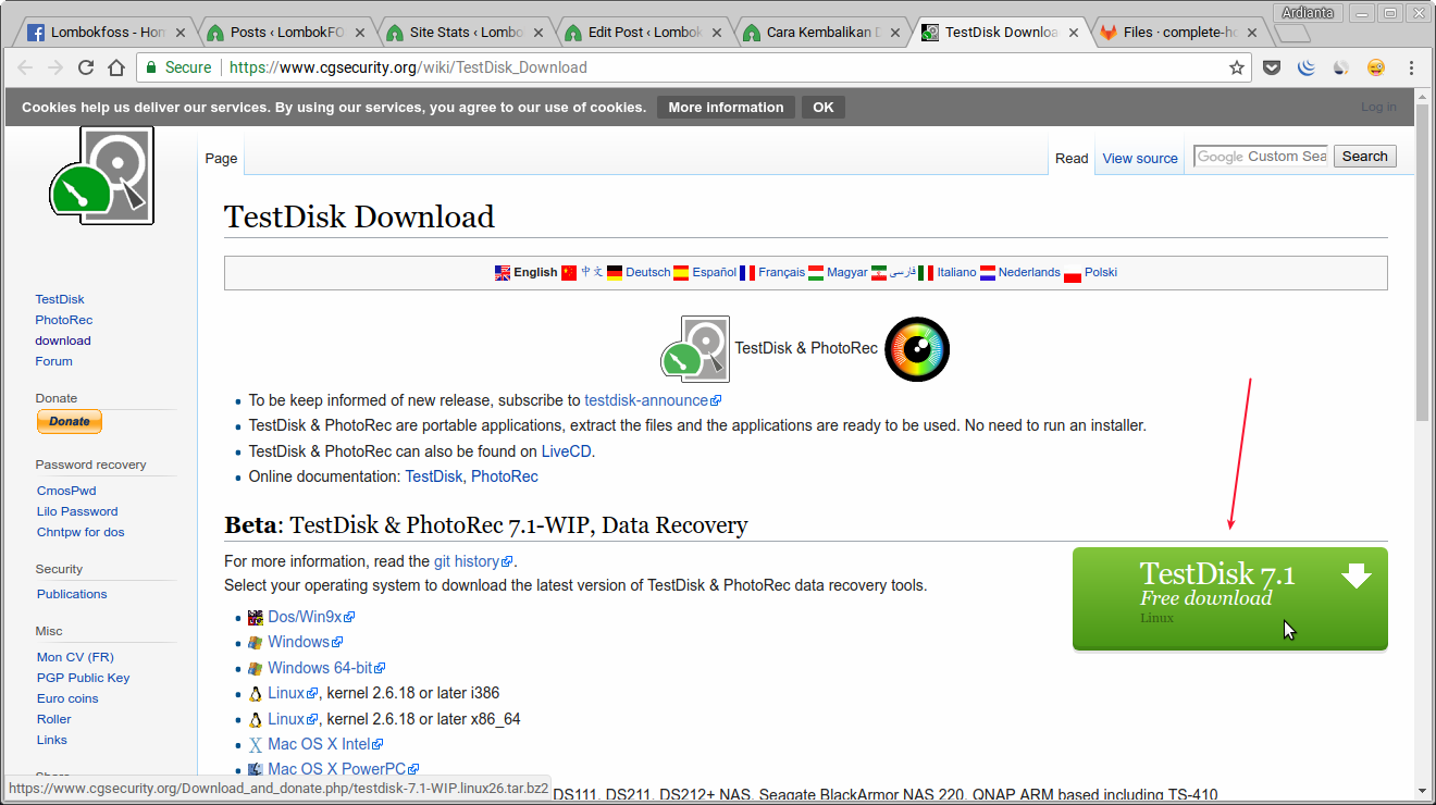 Download Testdisk Download Testdisk