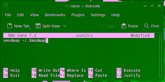 Load otomatis config xmodmap di Xorg