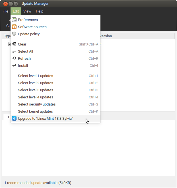 Update Manager Update Manager